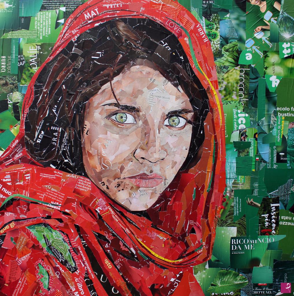 quadri in vendita online - Ragazza afgana di Steve McCurry