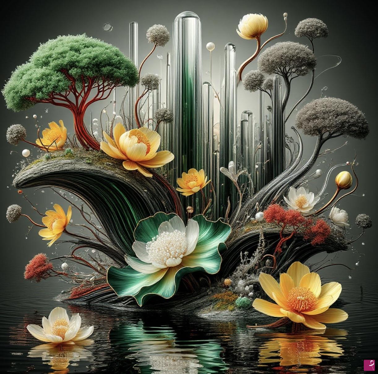 quadri in vendita online - Rain-forest