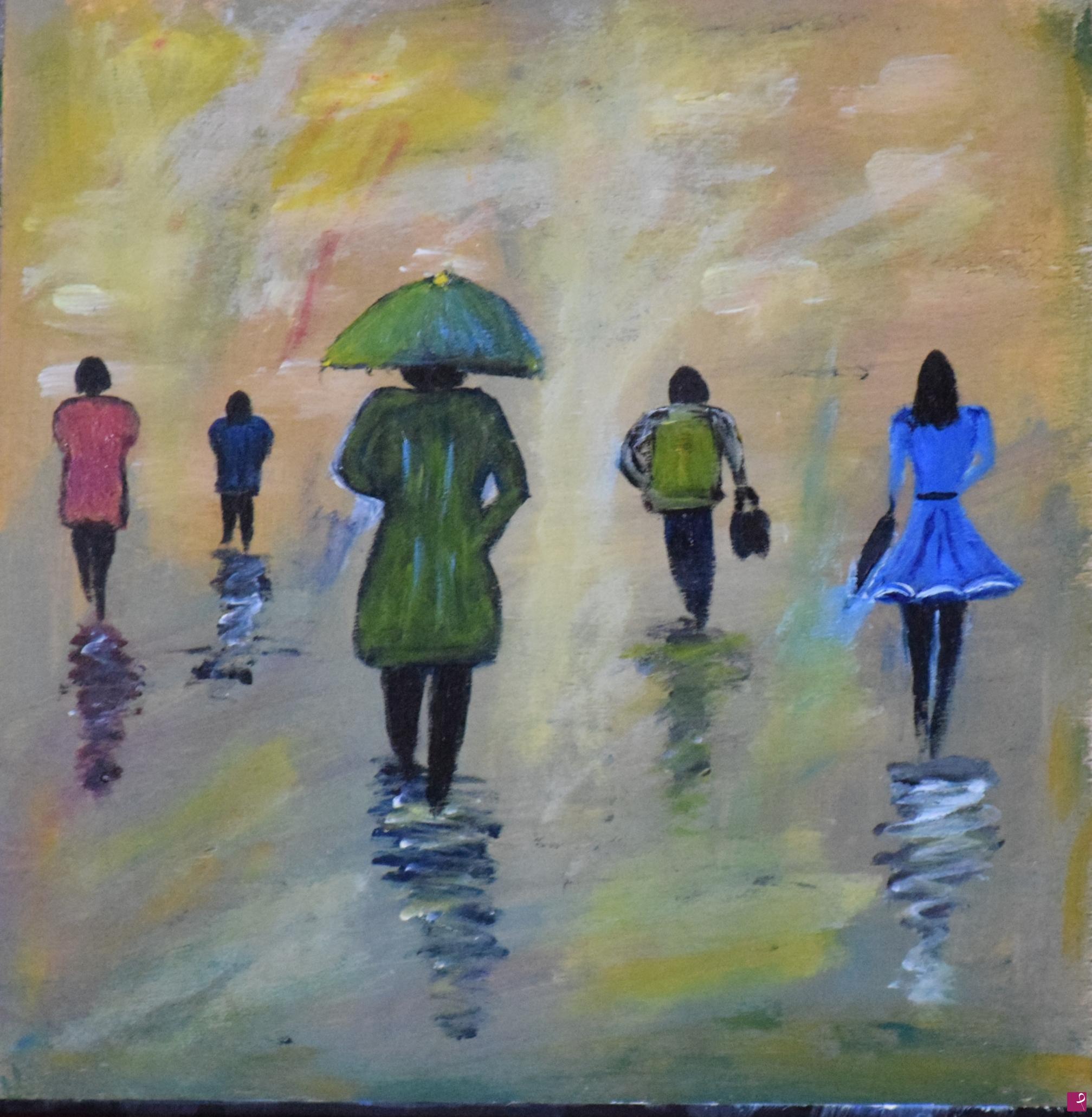 quadri in vendita online - Rainy days