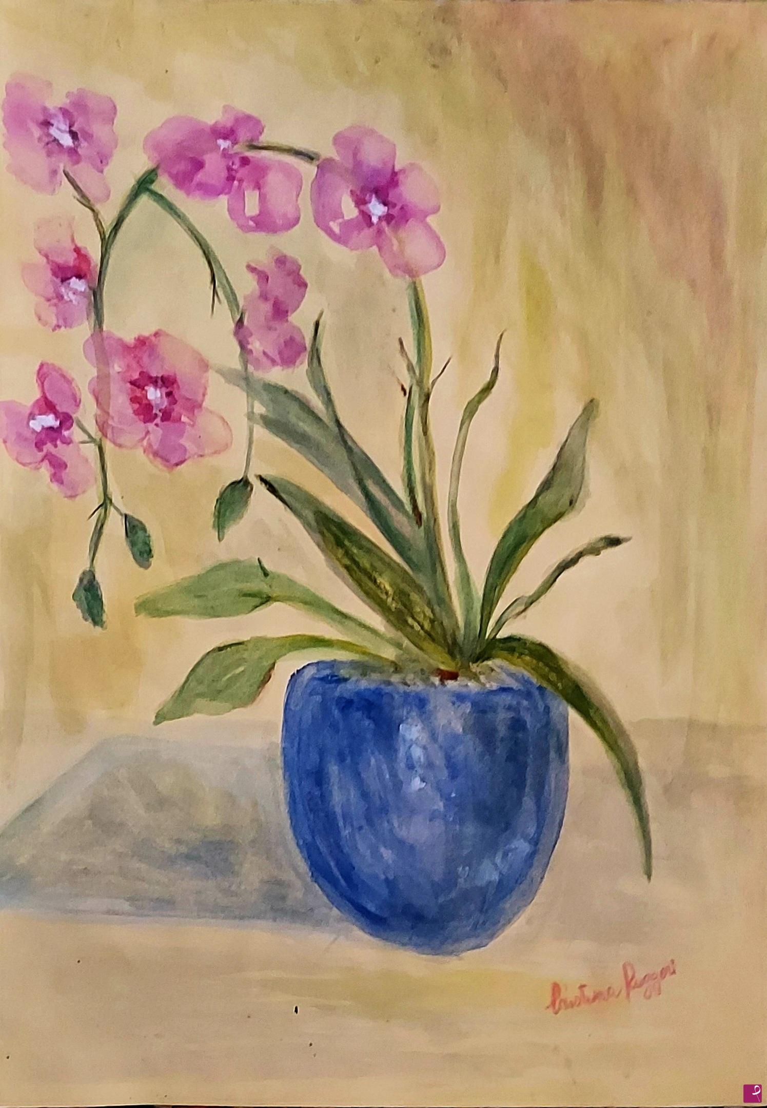 quadri in vendita online - Ramo di orchidea
