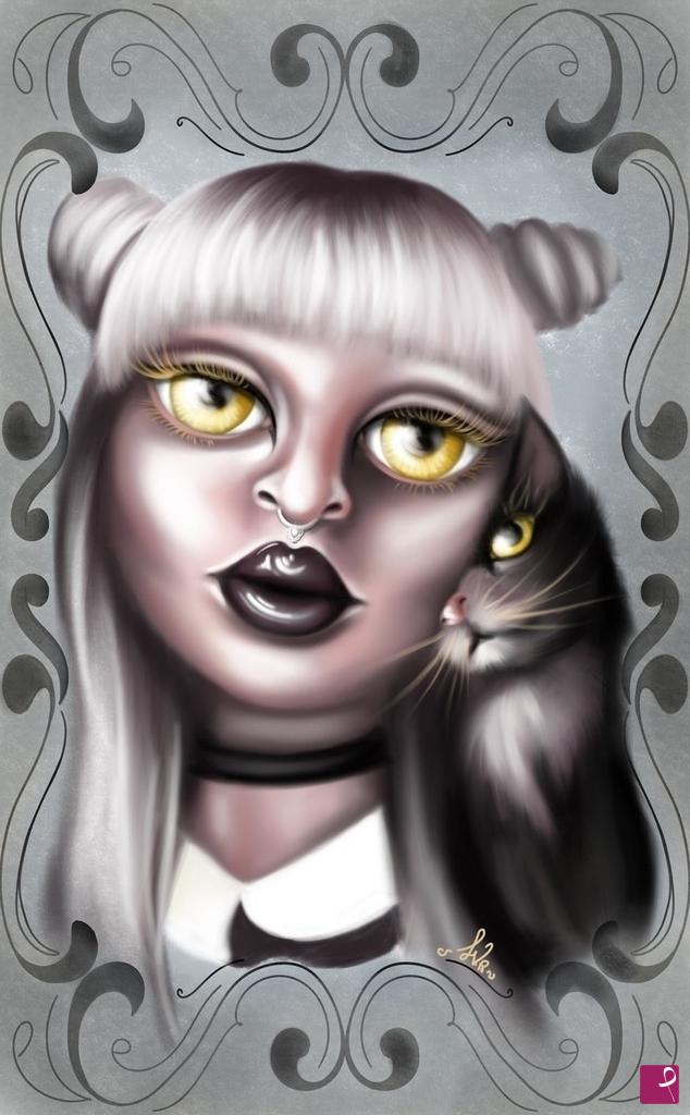 quadri in vendita online - Ramona-Victorian Doll VIII