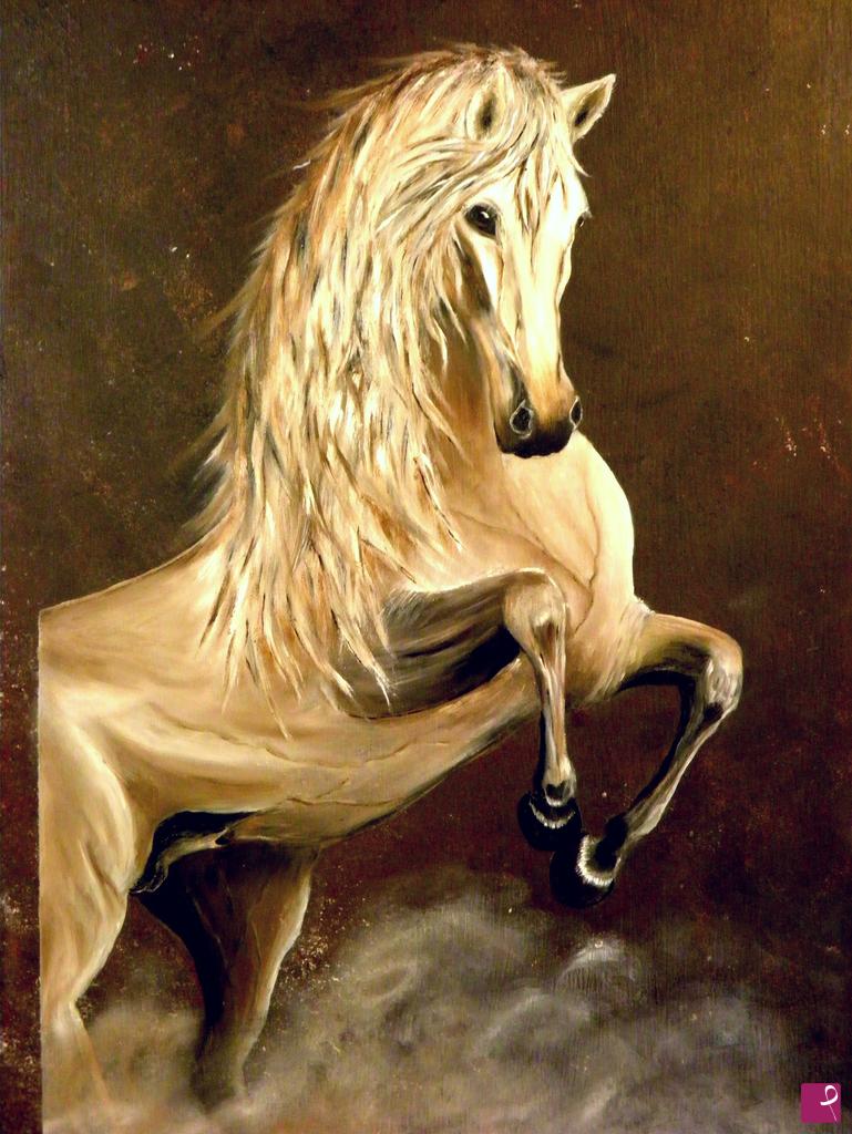quadri in vendita online - Rampant horse