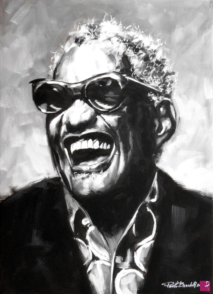 quadri in vendita online - Ray Charles