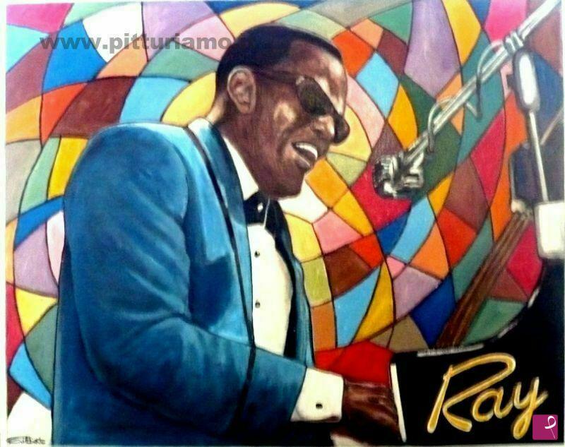 quadri in vendita online - Ray Charles