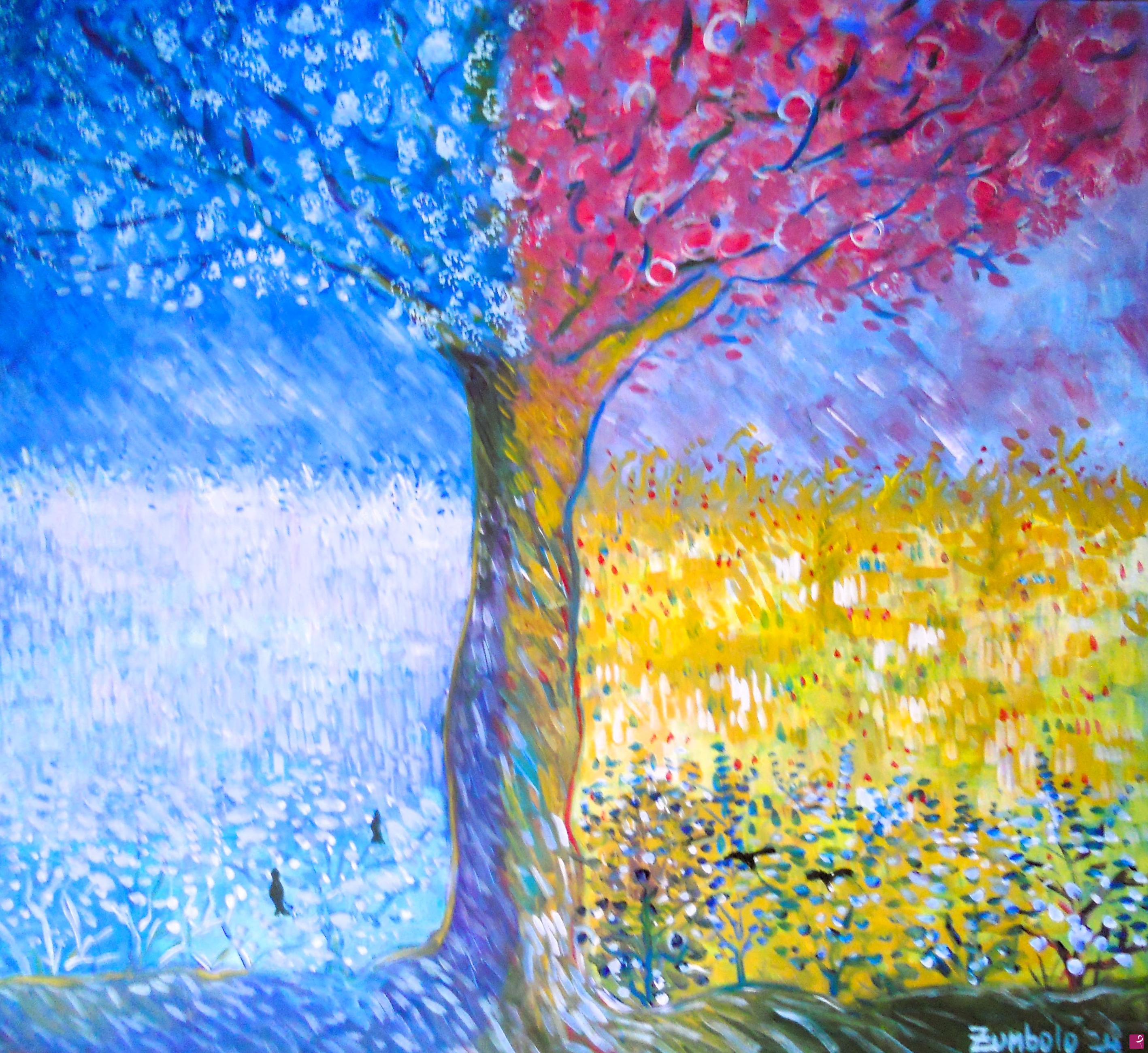 quadri in vendita online - Rebirth of nature
