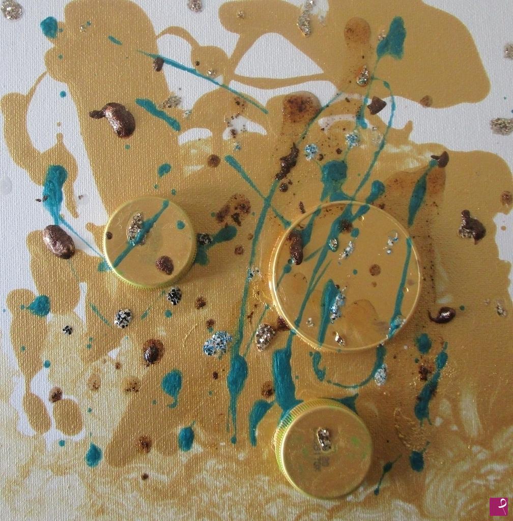 quadri in vendita online - Recycle dorée  - Gold recycled