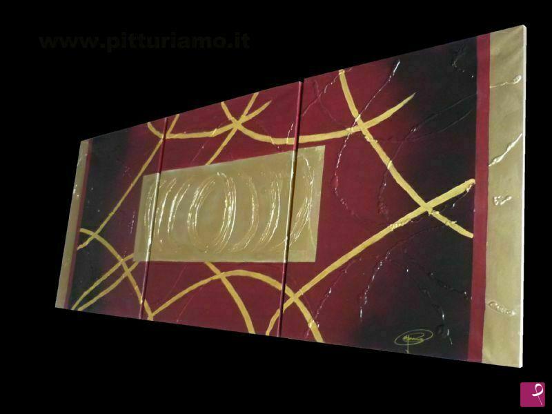 quadri in vendita online - Red Golden
