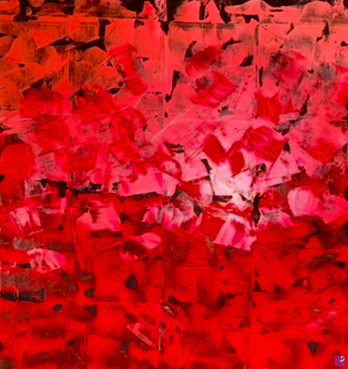 quadri in vendita online - Red Haze