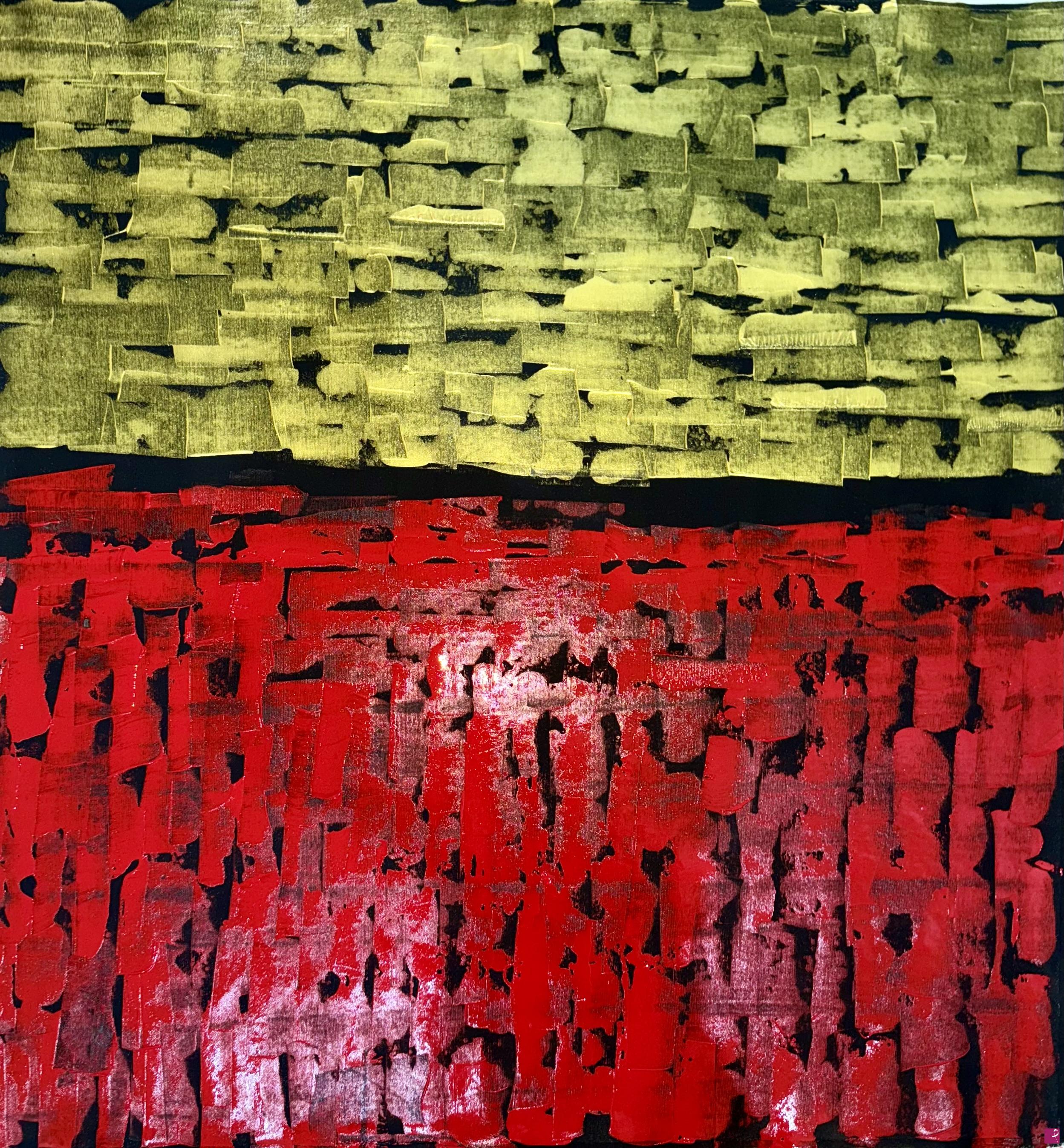 quadri in vendita online - Red Haze 
