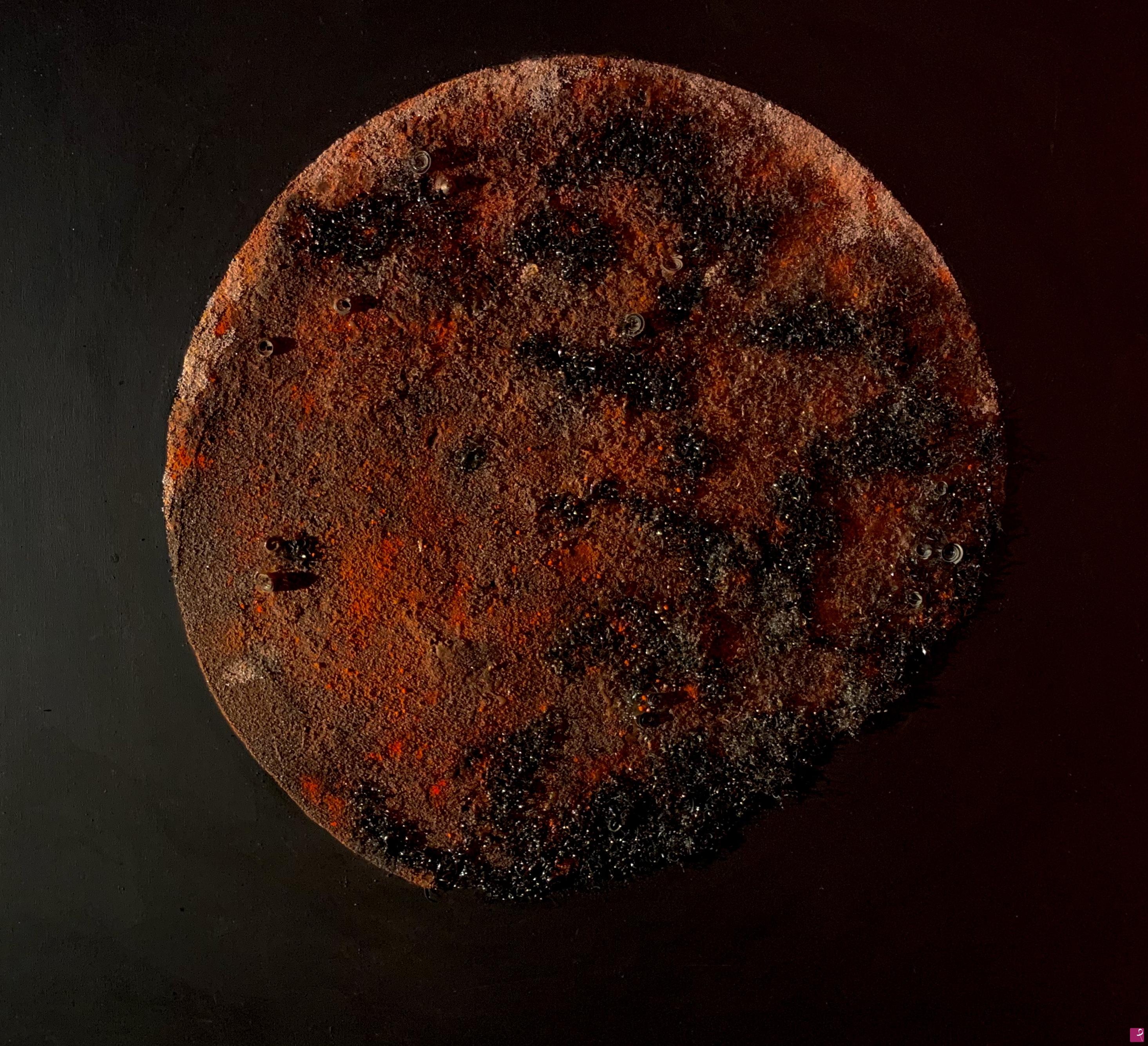 quadri in vendita online - Red Moon 