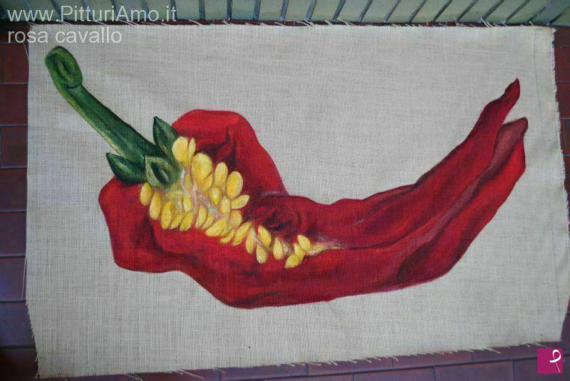 quadri in vendita online - red pepper