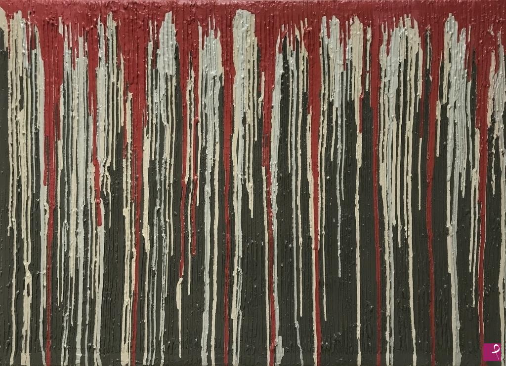quadri in vendita online - Red Rain