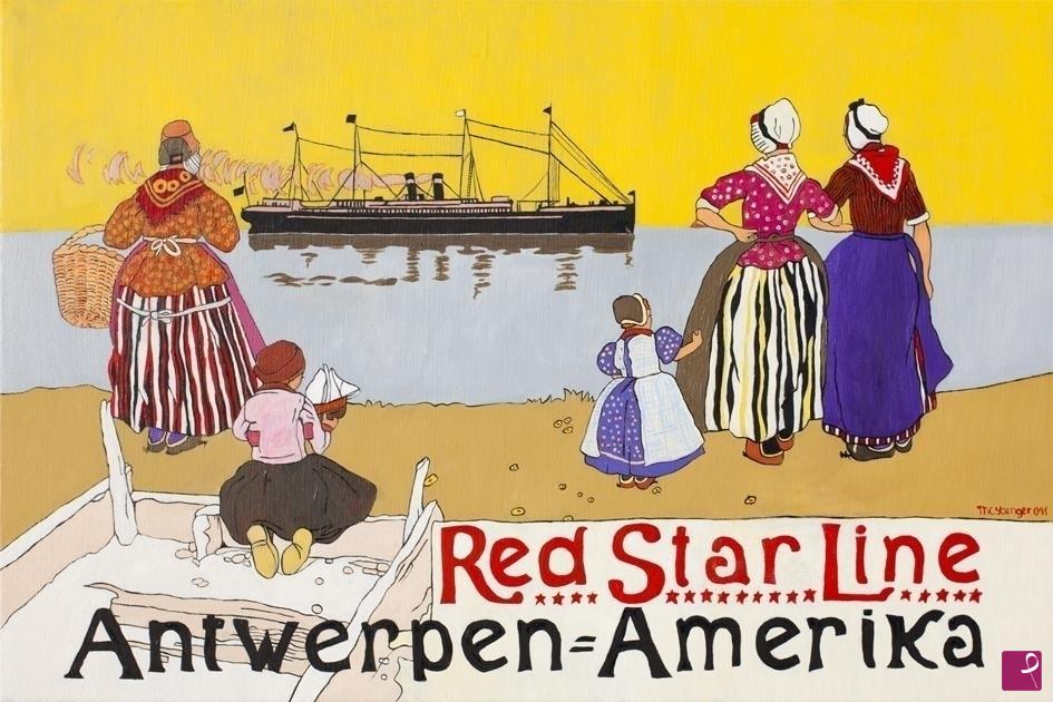 quadri in vendita online - Red Star Line 