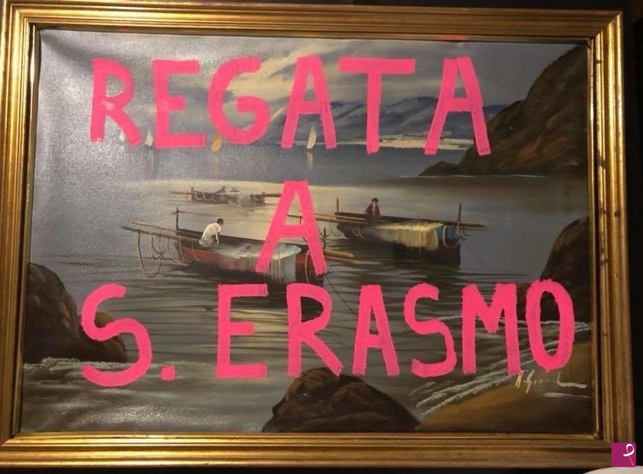 quadri in vendita online - Regata a s. Erasmo
