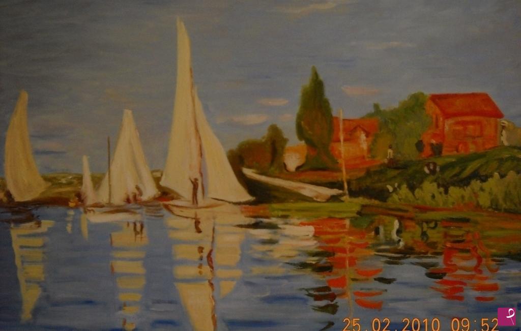 quadri in vendita online - regata ad argenteuil
