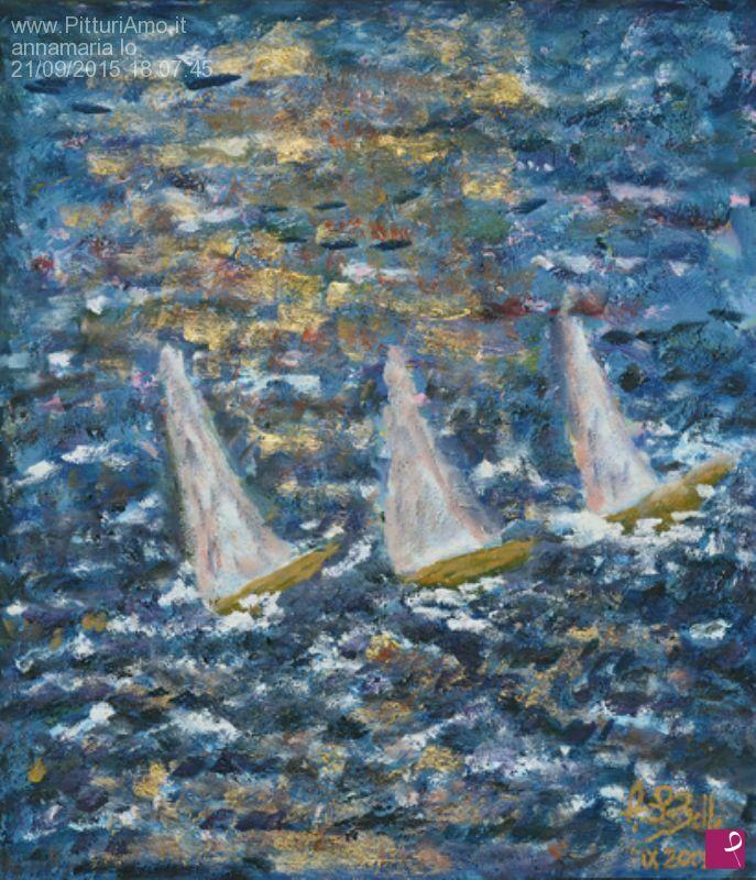 quadri in vendita online - regata oltremare