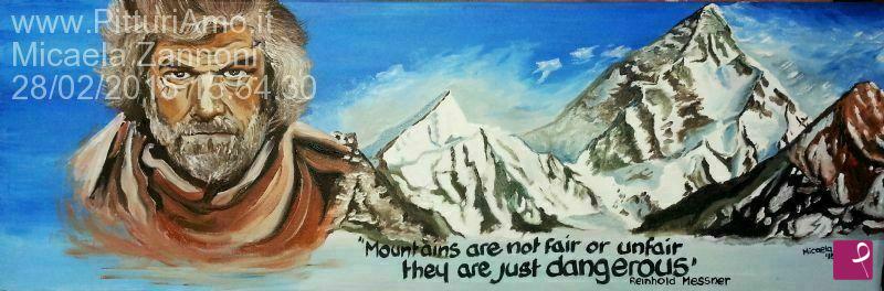 quadri in vendita online - Reinhold Messner Un Uomo la sua Passione