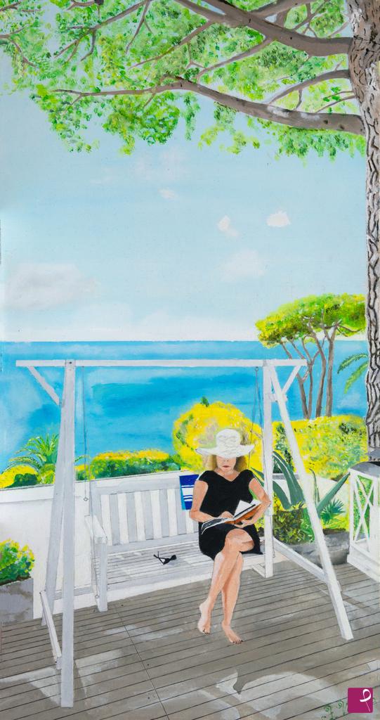 quadri in vendita online - Relax al mare