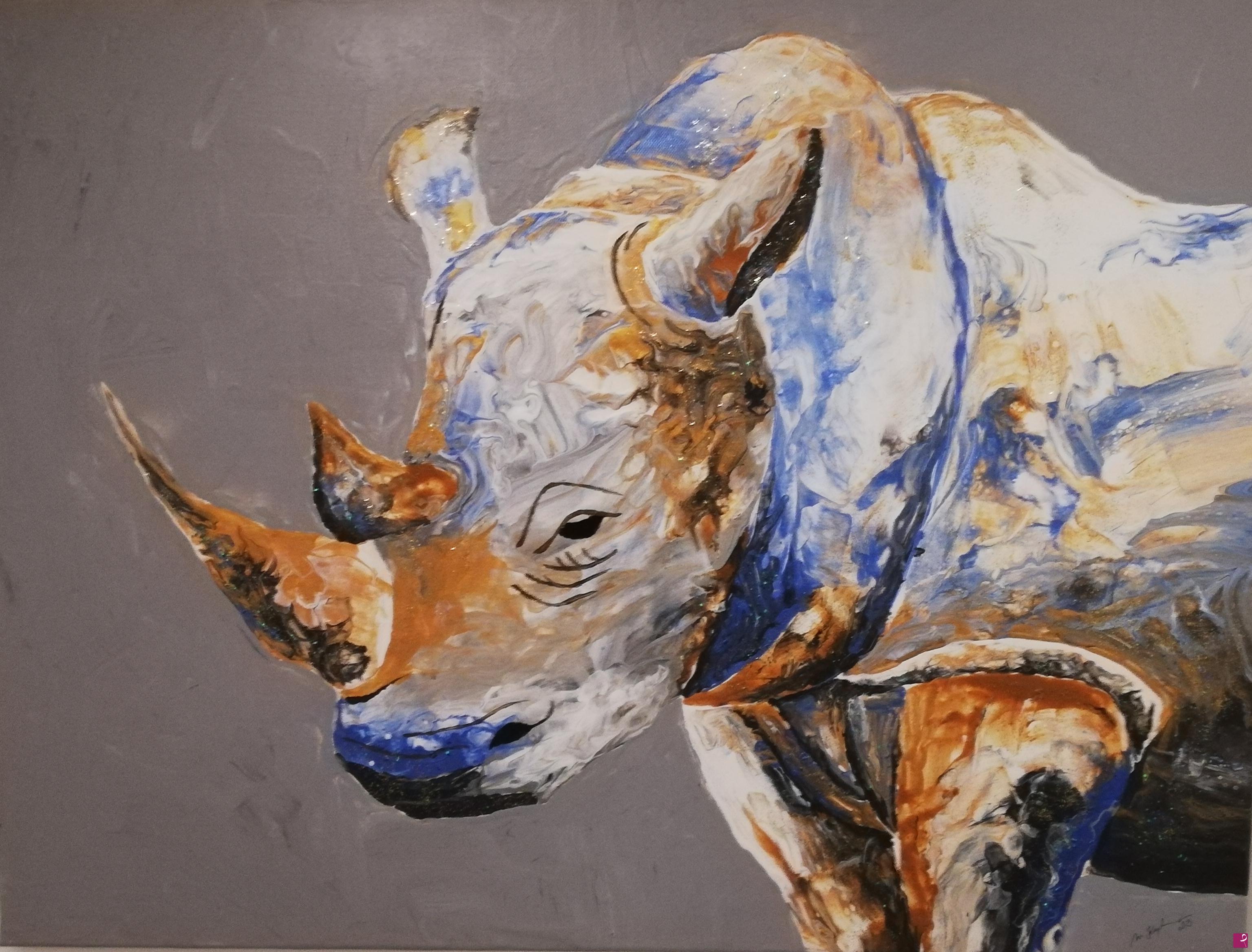 quadri in vendita online - Rhinoceros
