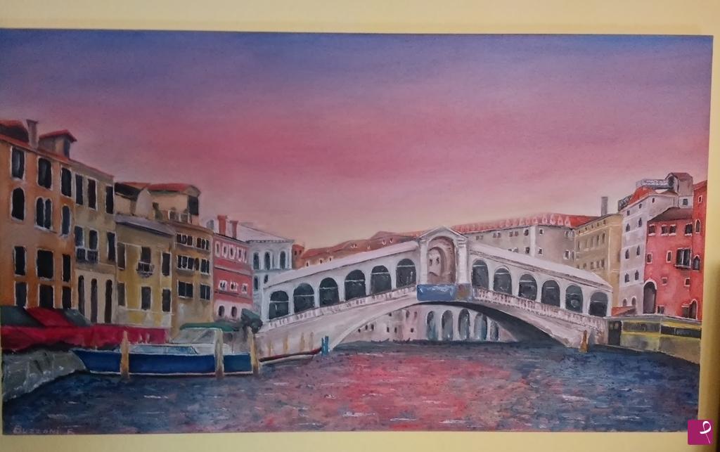 quadri in vendita online - Rialto's Bridge