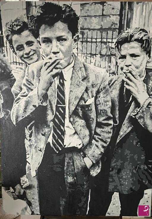 quadri in vendita online - ribelli anni ‘50