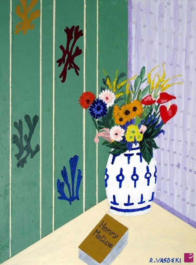 quadri in vendita online - RICORDANDO MATISSE 3
