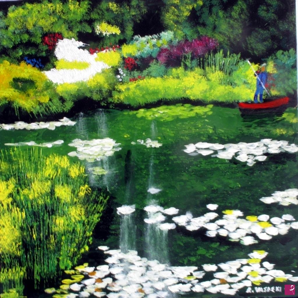 quadri in vendita online - RICORDANDO MONET (LUOGHI E STILE)