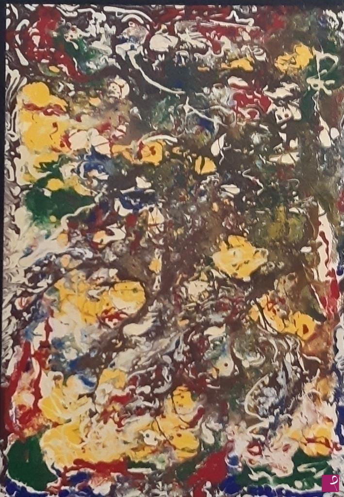 quadri in vendita online - " RICORDANDO POLLOCK 2 "