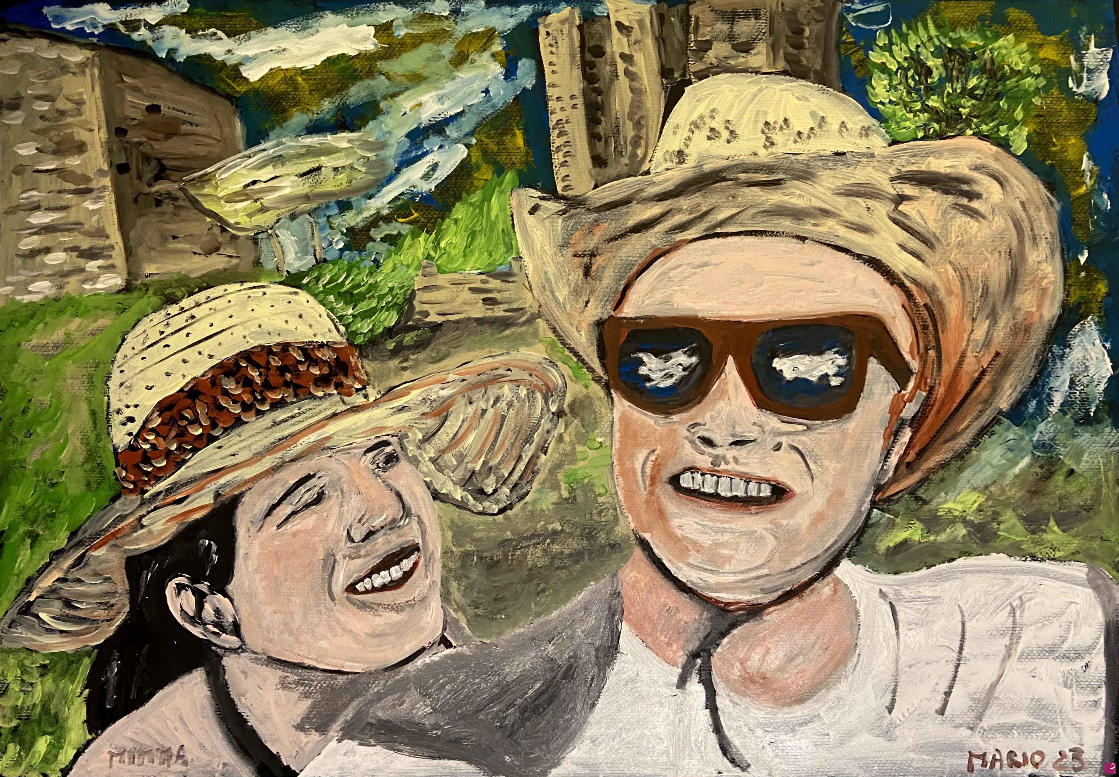 quadri in vendita online - Ricordi di un viaggio in Corsica 