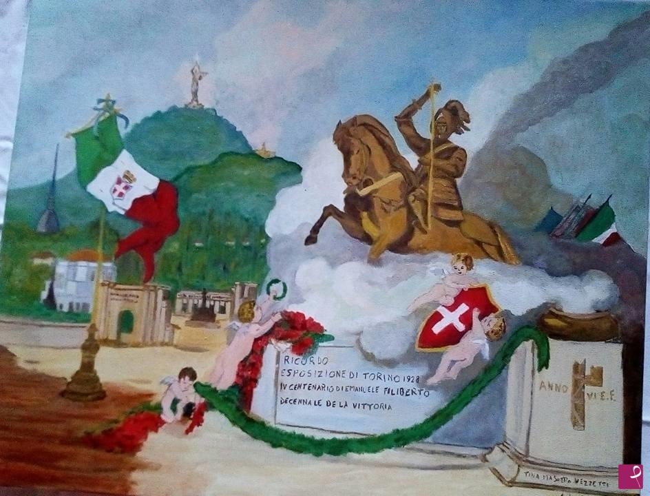 quadri in vendita online -  Ricordo Esposizione di Torino 1928 IV Centenario di Emanuele Filiberto