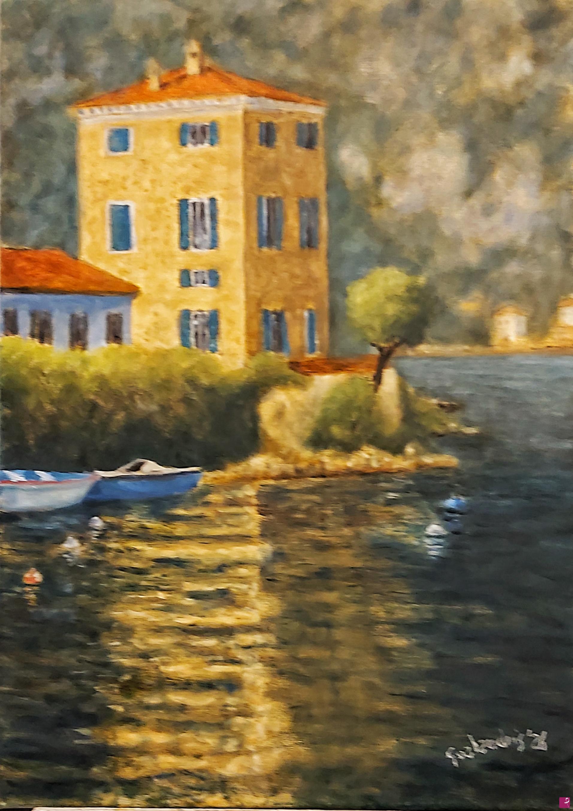 quadri in vendita online - Riflessi a Pescallo Rif.LG-214-CL/OT50X70-V -2026