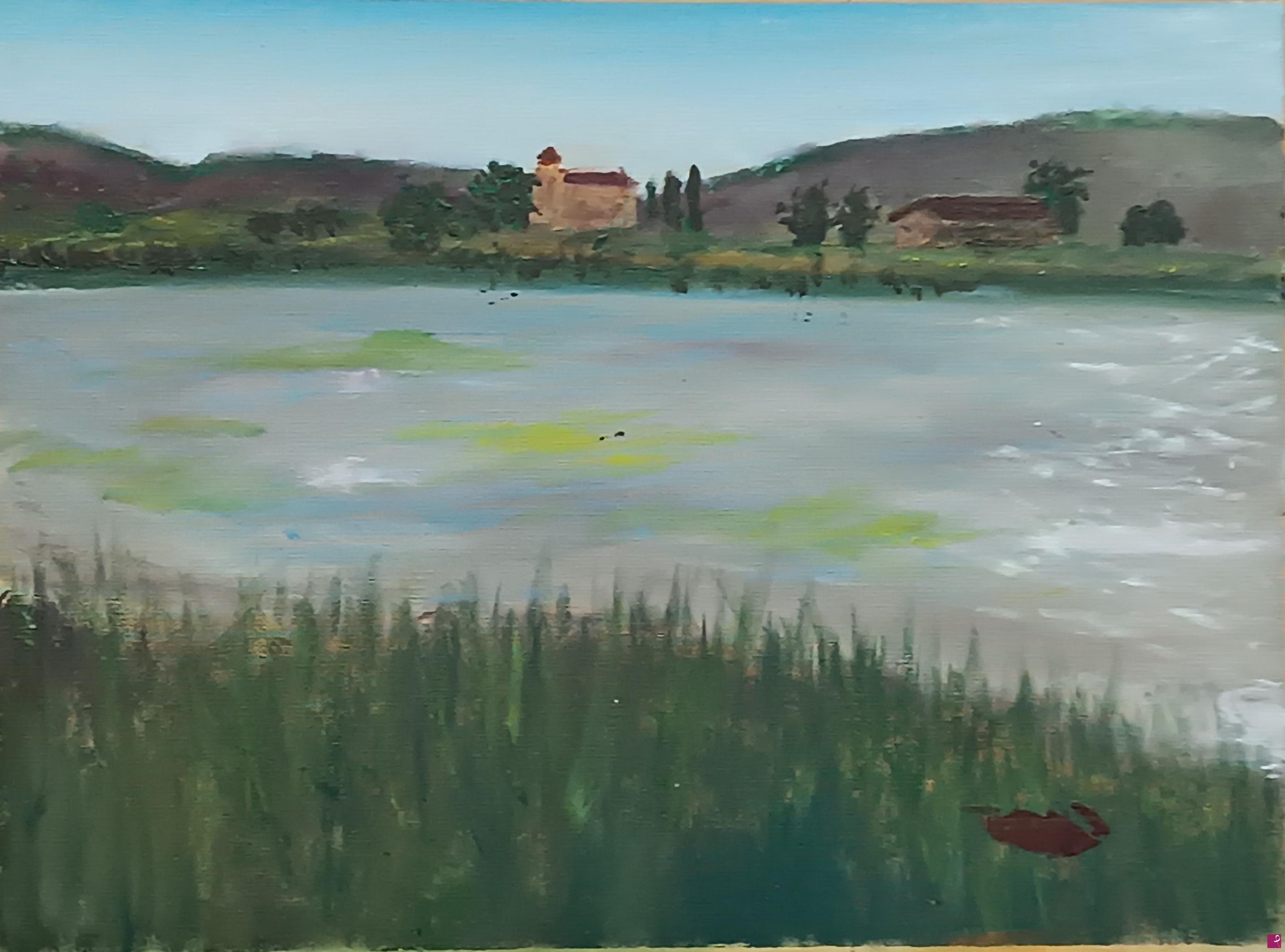 quadri in vendita online - Riflessi d'acqua