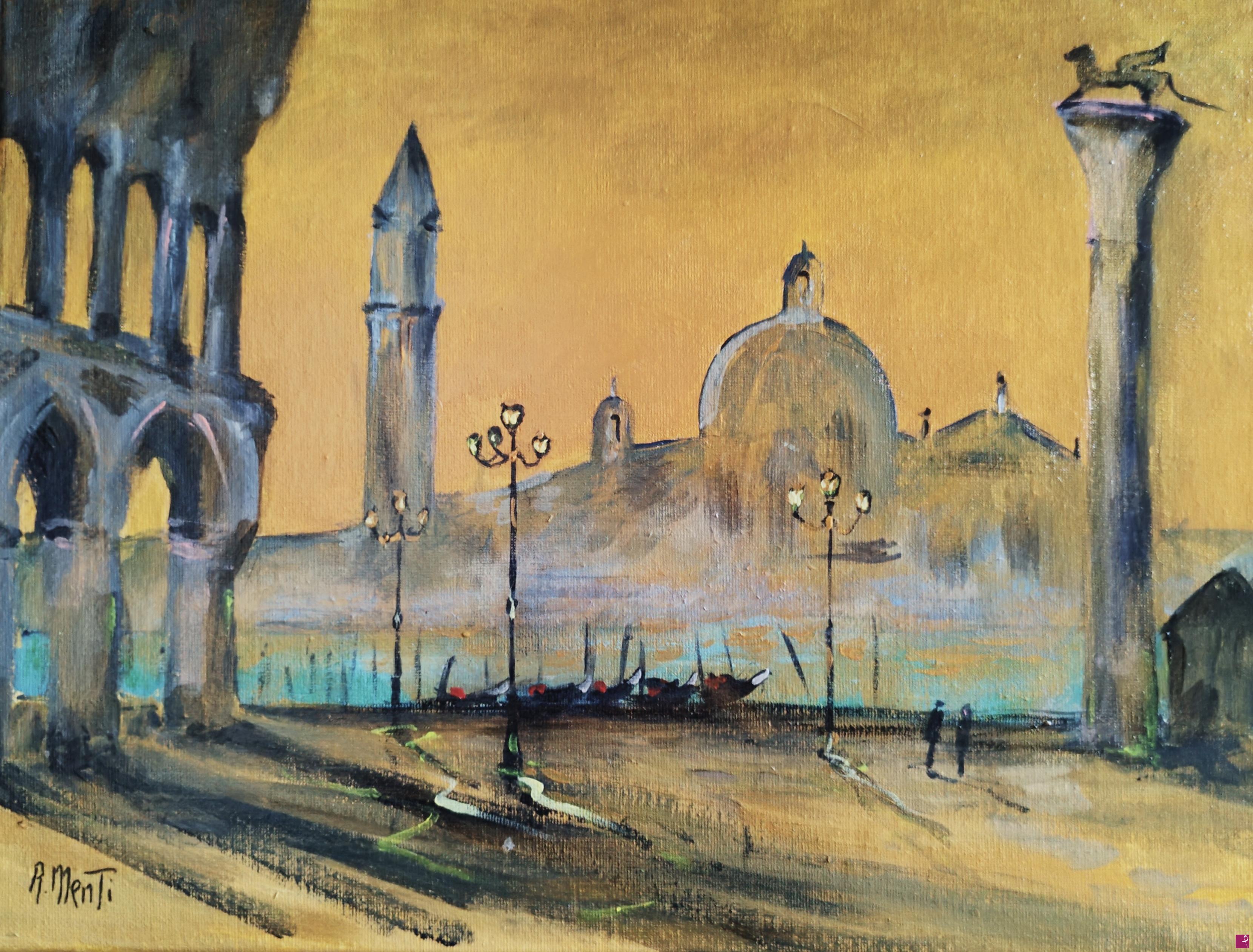 quadri in vendita online - Riflessi in Piazza San Marco