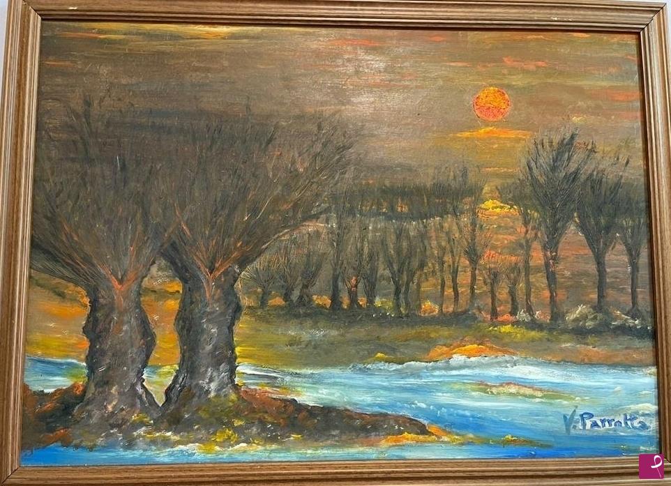 quadri in vendita online - Riflessi nel Bosco
