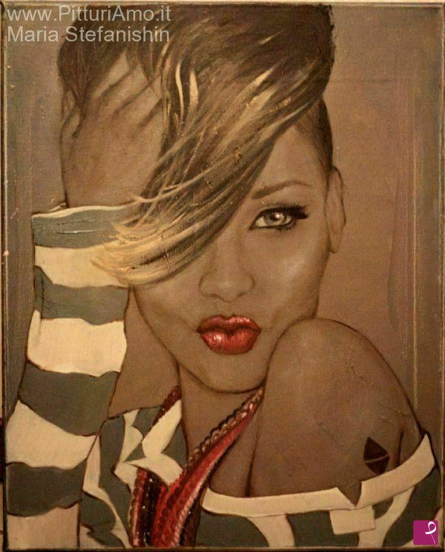 quadri in vendita online - Rihanna