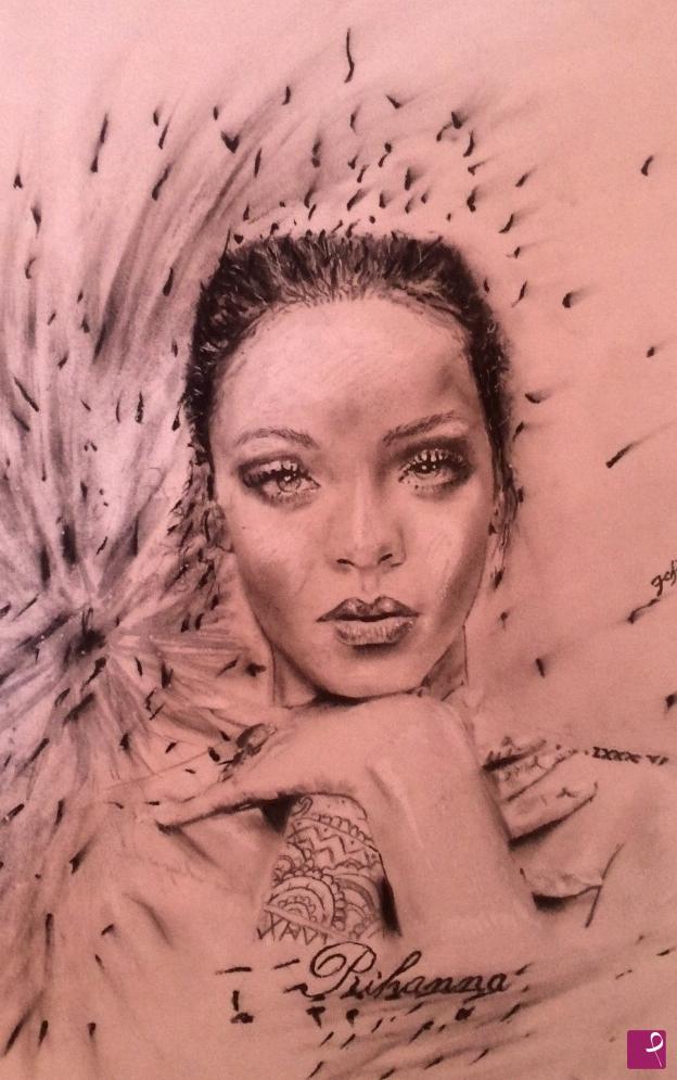 quadri in vendita online - Rihanna