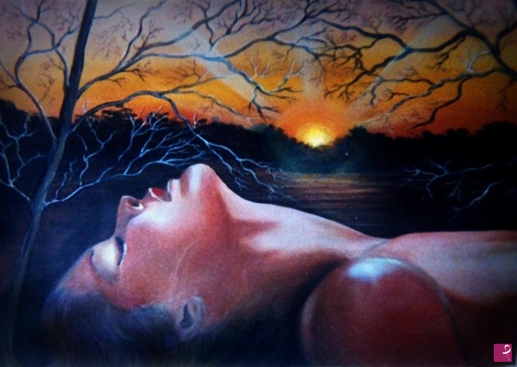 quadri in vendita online - rinascita,tramonto,nuova  vita.