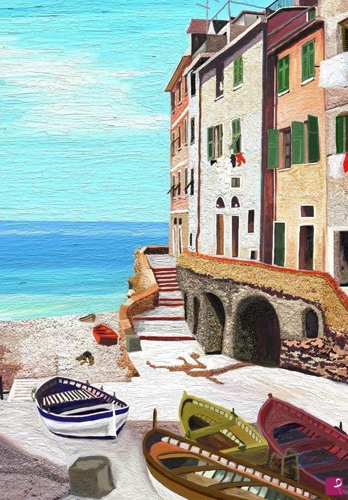 quadri in vendita online - riomaggiore