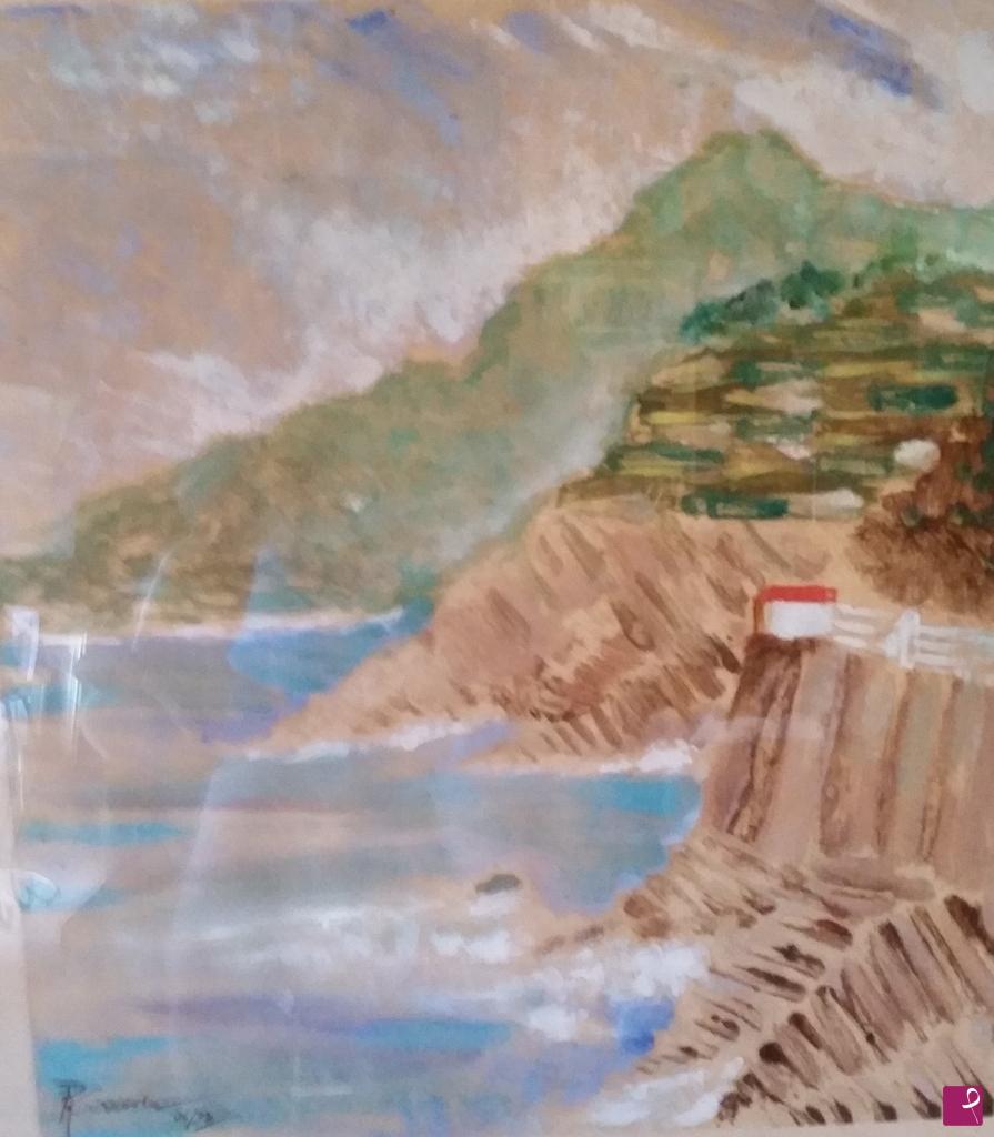 quadri in vendita online - " Riomaggiore e le 5 terre"