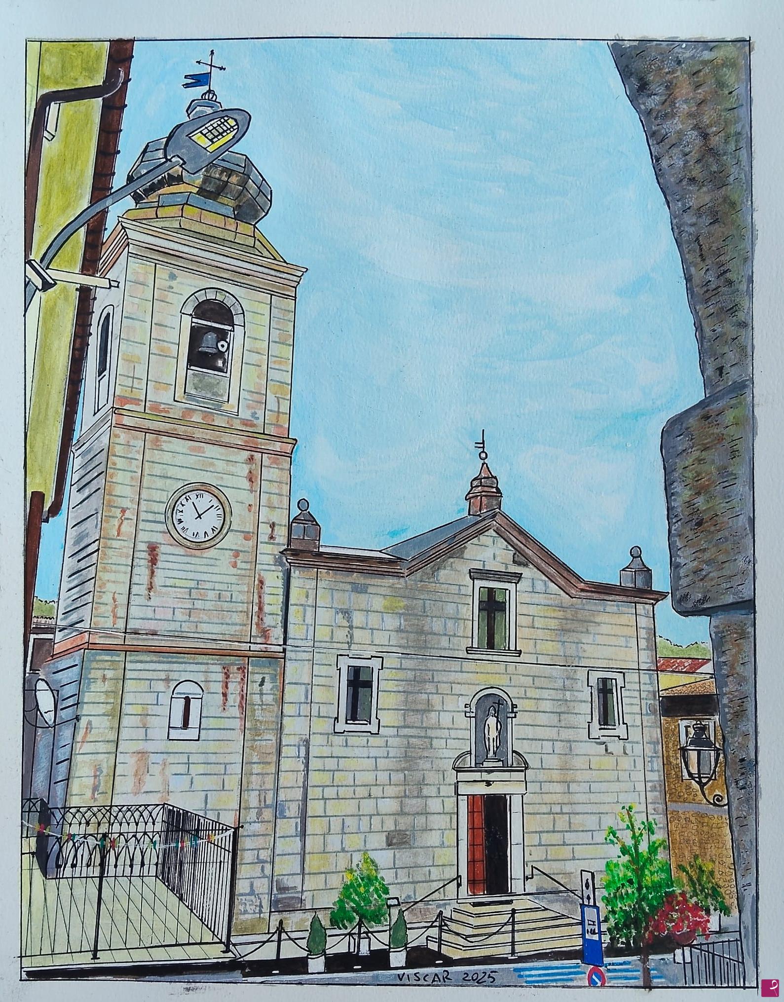 quadri in vendita online - Rionero Sannitico (IS). Chiesa di San Bartolomeo Apostolo 