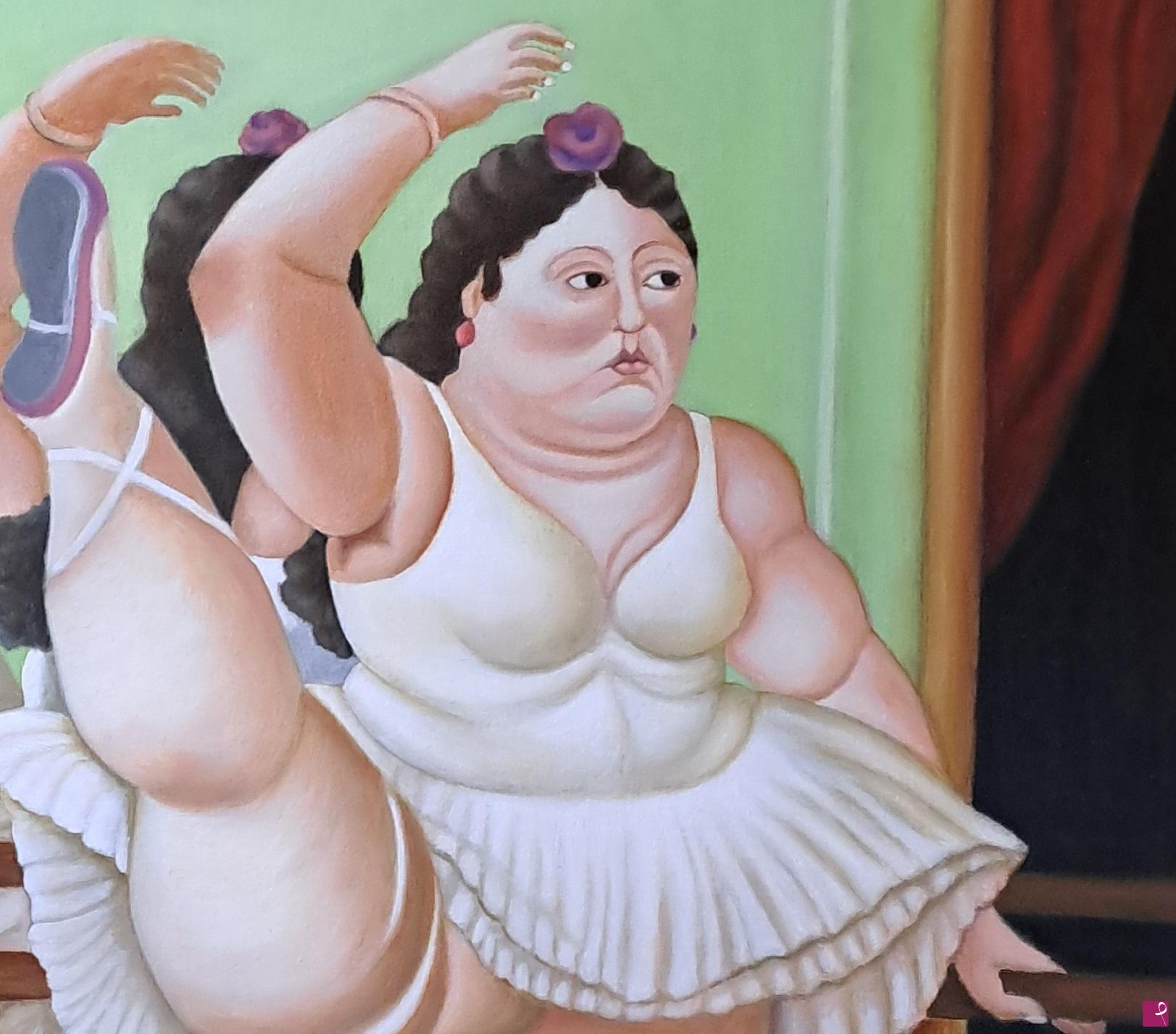 quadri in vendita online - Riproduzione Ballerina di Botero