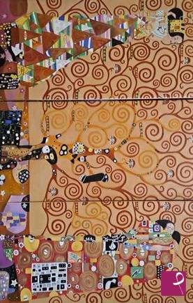 quadri in vendita online - Riproduzione dell'Albero della Vita di G. Klimt