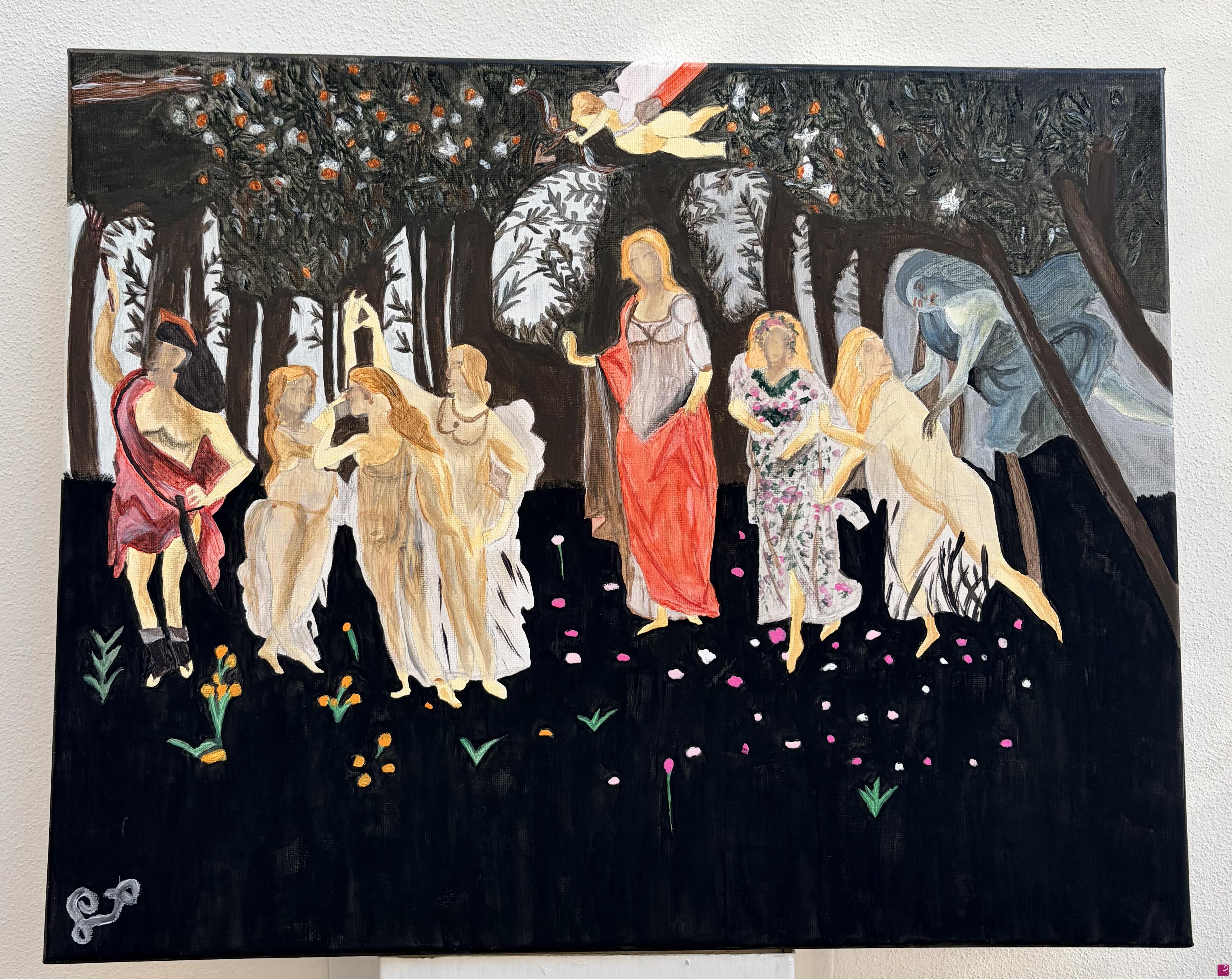 quadri in vendita online - Riproduzione “Primavera” di Sandro Botticelli 