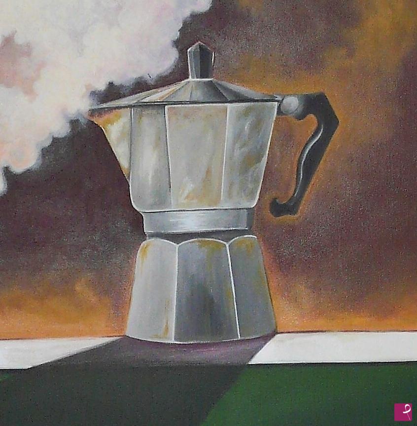 quadri in vendita online - risveglio - moka # 3 - caffe'