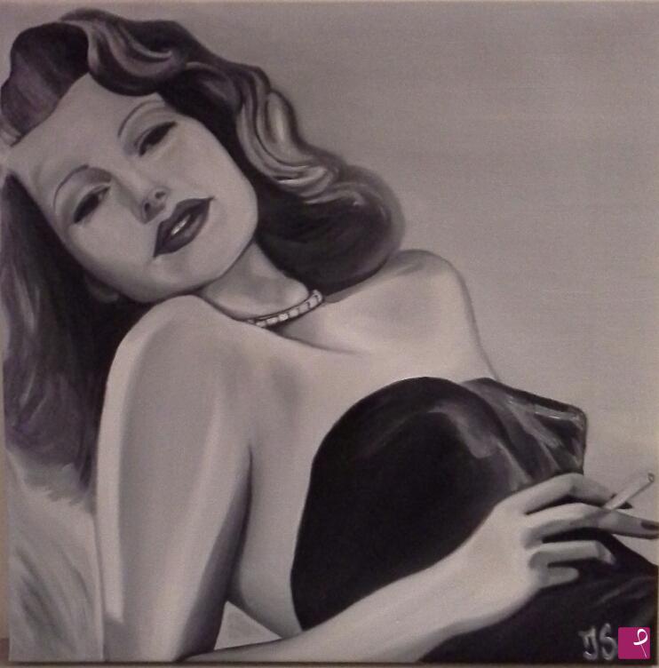 quadri in vendita online - Rita Hayworth