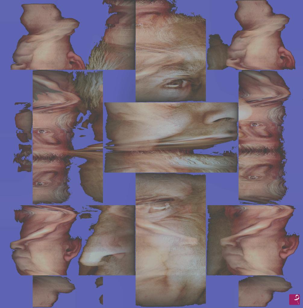 quadri in vendita online - “Ritagli di sguardi nel blu” 2007