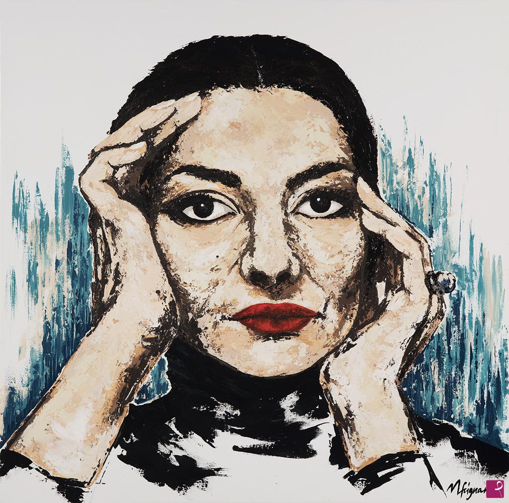 quadri in vendita online - Ritratto a Maria Callas
