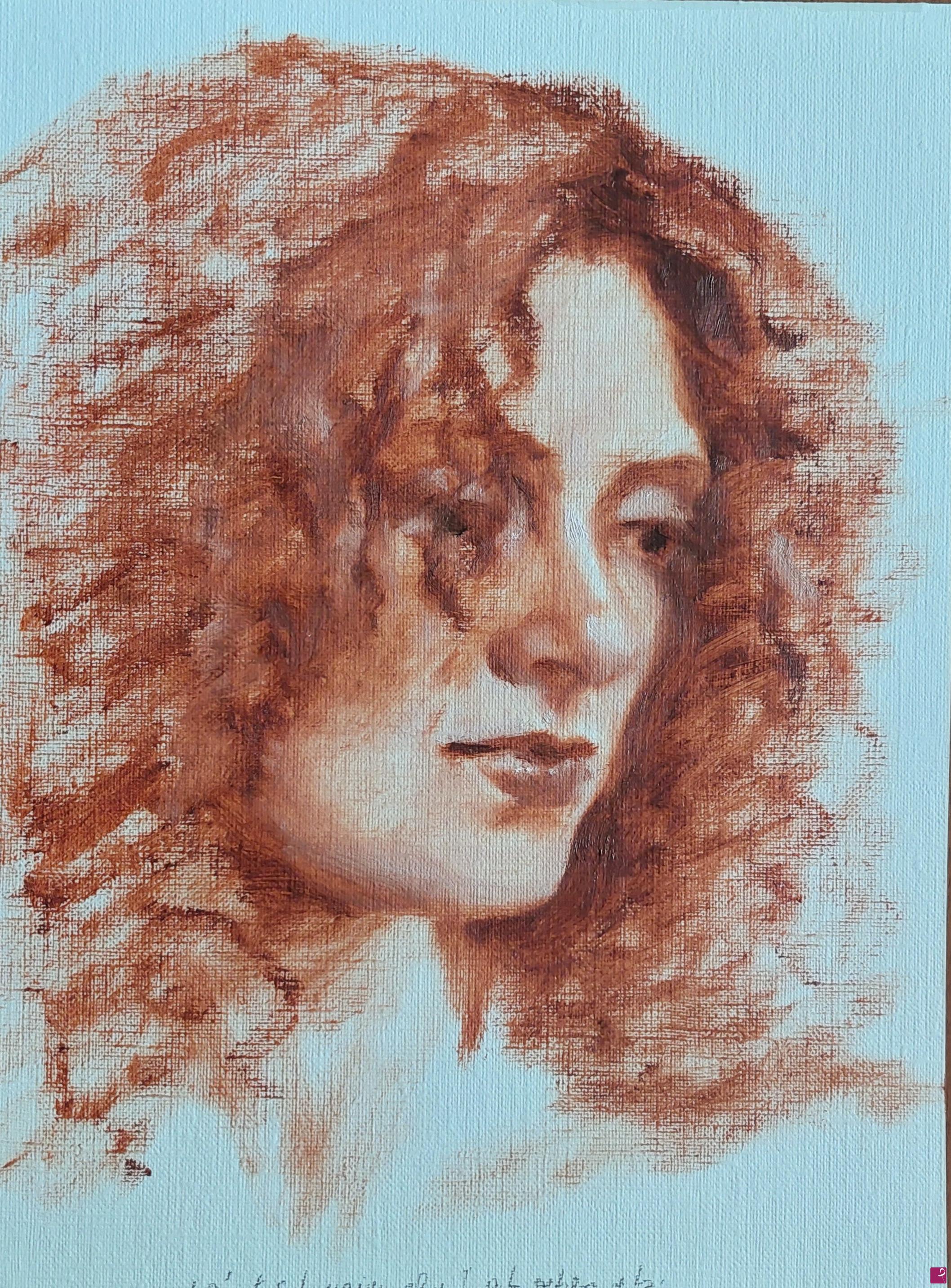 quadri in vendita online - Ritratto a olio N. 8/2023