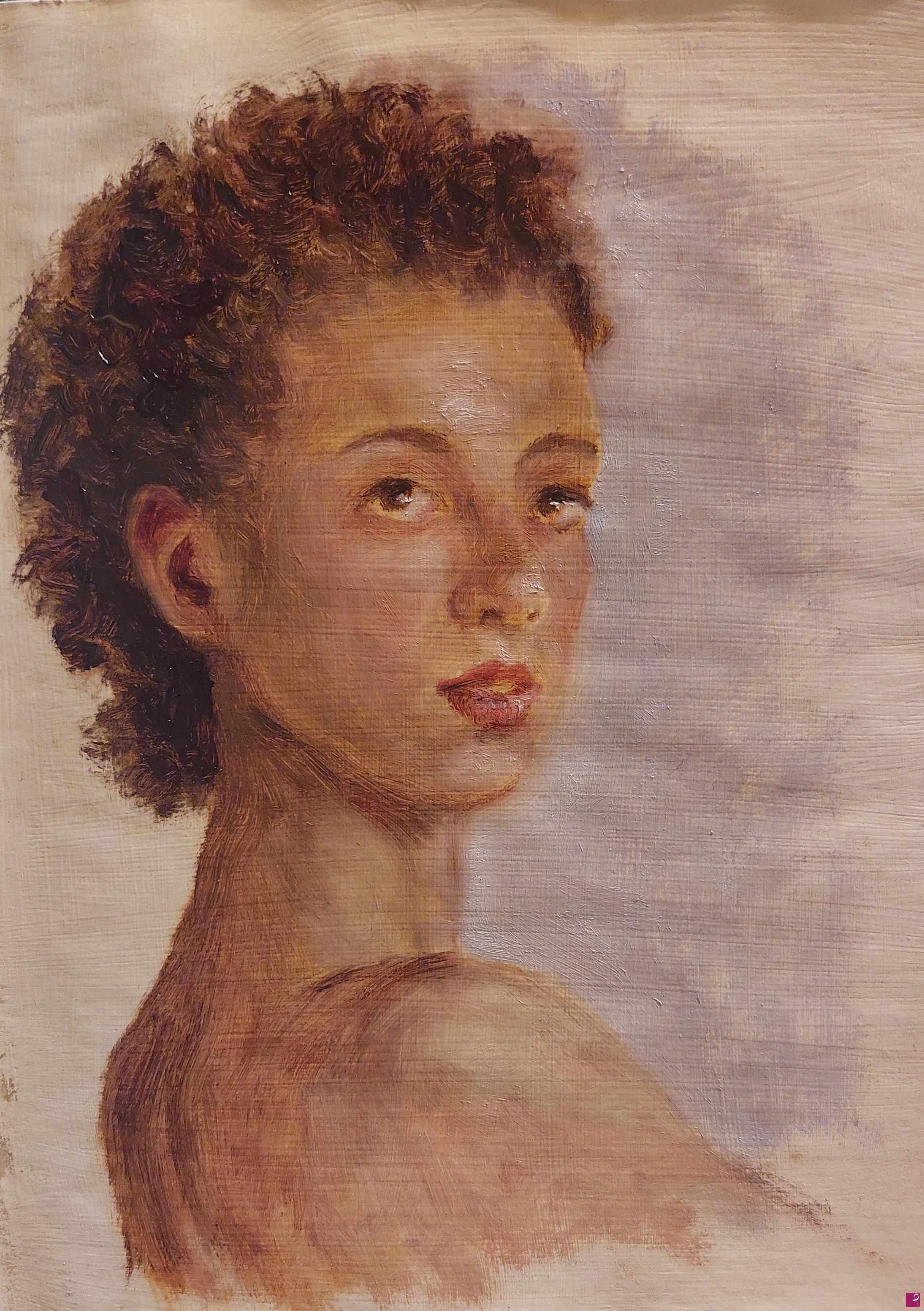 quadri in vendita online - Ritratto a olio N.2/2023
