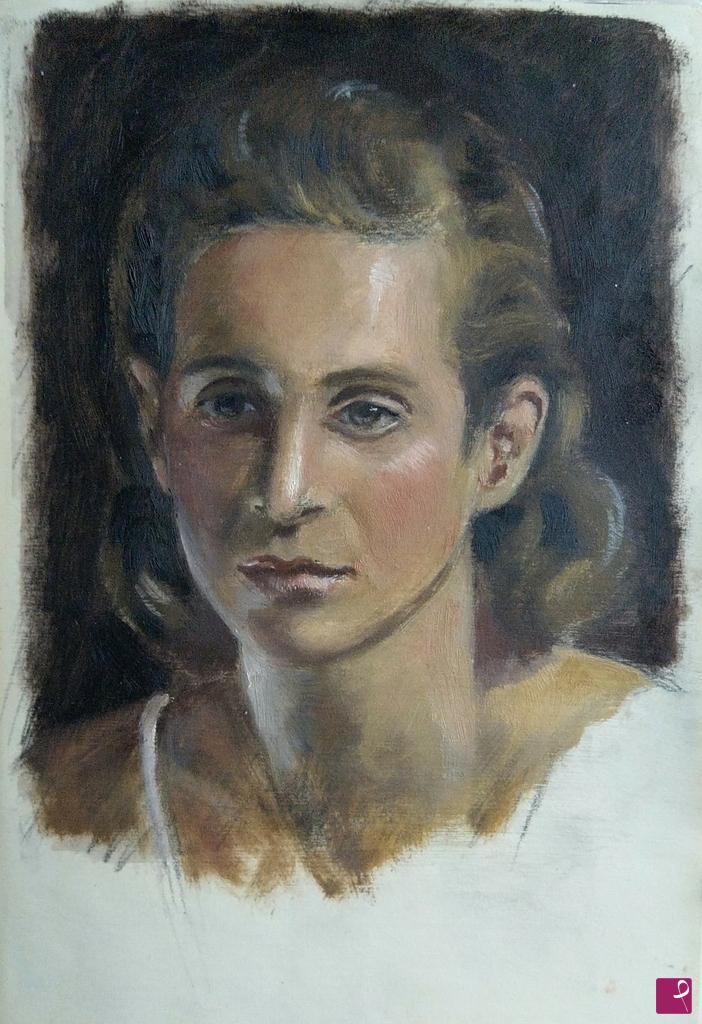 quadri in vendita online - Ritratto a olio N.3/2018